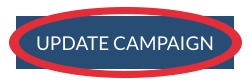 Screenshot of the "update campaign" button